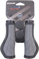 Edge ergo city handvatten - 136mm, zwart/grijs - thumbnail