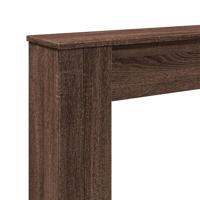Haardombouw 100x20x100 cm bewerkt hout bruin eikenkleurig - thumbnail
