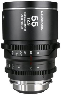 Laowa Nanomorph 55mm T2.9 1.5X LF (Silver) PL/EF
