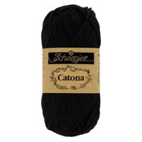 Scheepjes Catona 50g - 110 Jet Black - thumbnail