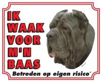 Mastino Waakbord - Ik waak voor mijn baas - thumbnail