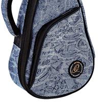 Ortega OUB-SO-BLJ gigbag voor sopraan ukelele - thumbnail