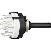 TRU COMPONENTS TC-9415604 SR26A4-4-3-R-29 Draaischakelaar 250 V 150 mA 12 x 30 ° 1 stuk(s) - thumbnail