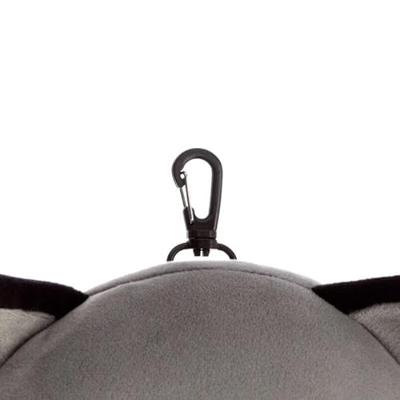 Relaxeazzz Pluche Wasbeer Rond Reiskussen & Slaapmasker