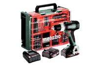 Metabo BS 18 L Set 614051710 Accu-schroefboormachine 18 V 2 Ah Li-ion Brushless, Incl. 2 accus, Incl. koffer, Incl. lader, Incl. accessoires - thumbnail