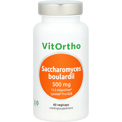 Saccharomyces boulardii 500mg 60 Vegetarische capsules