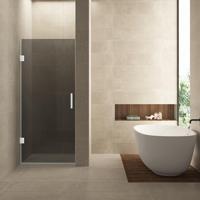 Nisdeur Wiesbaden Less 80x200 cm 8 mm Nano Rookglas Mat Wit - thumbnail