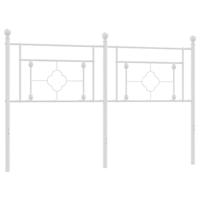 Hoofdbord 160 cm metaal wit - thumbnail