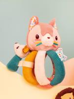 Rammelaar met handvatten LILLIPUTIENS rozen - thumbnail