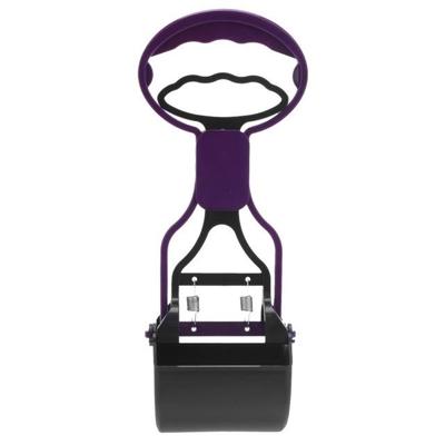Lange handvat kaak kak Scoop schoon pick-up dierlijke afval hond puppy kat afval kiezer (paars)