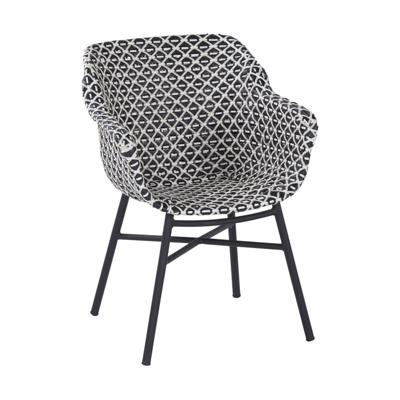 Delphine dining chair stoel black frame 67 cm Hartman - Sophie