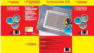 ROTHENBERGER Infraroodstraler - Brazier - Grijs