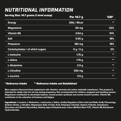 Xtend BCAA Blue Raspberry (375 g) Xtend BCAA Blue Raspberry (375 g)