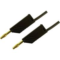 SKS Hirschmann MLN 150/2,5 SW Meetsnoer Banaanstekker 4 mm Banaanstekker 4 mm 1.50 m Zwart 1 stuk(s) - thumbnail