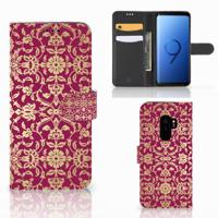Wallet Case Samsung Galaxy S9 Plus Barok Pink - thumbnail