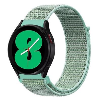 Garmin Approach S12 / S40 / S42 - Sport Loop nylon bandje - Mintgroen Garmin Approach S12 / S40 / S42 - Sport Loop nylon bandje - Mintgroen