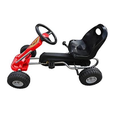 VidaXL Skelter met pedalen rood VidaXL Skelter met pedalen rood