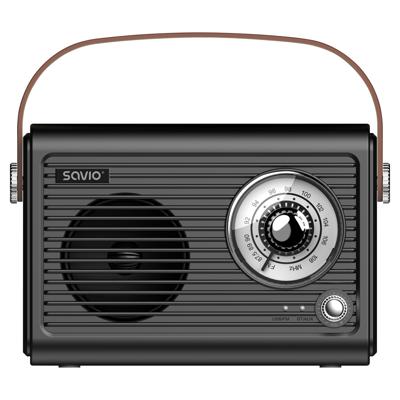 Savio RS-01 radio Draagbaar Zwart