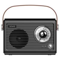 Savio RS-01 radio Draagbaar Zwart - thumbnail