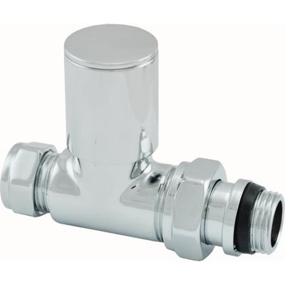 Riko luxe radiatorventiel 1/2"x15 (M22) knel recht Riko luxe radiatorventiel 1/2"x15 (M22) knel recht
