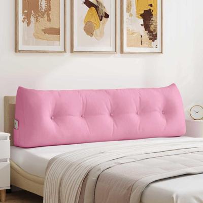 VidaXL Rugkussen roze 160 x 24 x 50 cm stof