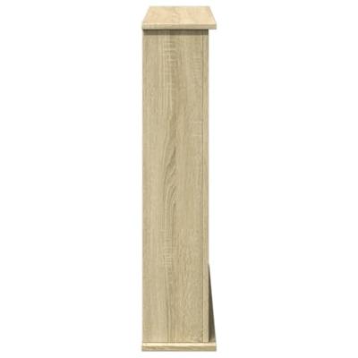 Haardombouw 75x20x87,5 cm bewerkt hout sonoma eikenkleurig