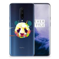 OnePlus 7 Pro Telefoonhoesje met Naam Panda Color - thumbnail