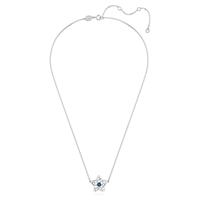 Swarovski 5639186 Ketting Stella Ster zilverkleurig-blauw 38-41 cm - thumbnail
