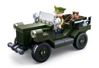 Sluban wwii - gaz-67 geallieerde auto - thumbnail