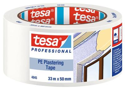 tesa PE 04845-00001-00 Gipstape tesa Professional Wit (l x b) 33 m x 50 mm 1 stuk(s) tesa PE 04845-00001-00 Gipstape tesa Professional Wit (l x b) 33 m x 50 mm 1 stuk(s)