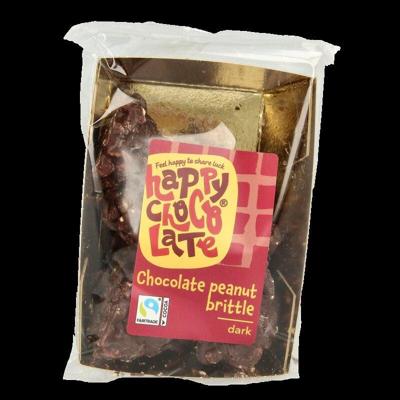 Chocolade pindarotsen puur bio 150 Gram