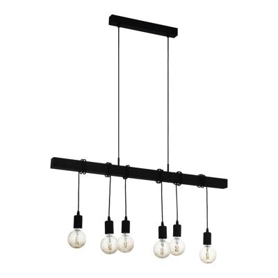 Eglo Hanglamp Townshend E27 zwart
