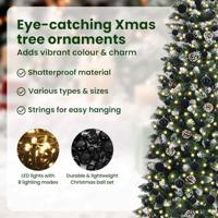 VidaXL Kunstkerstboom met 300 led groen 180 cm pvc en plastic en staal - thumbnail