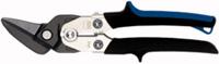 Doorloopplaatschaar D27B lengte 260 mm rechts staal max. 1,2 mm RVS max. 1 mm ER - thumbnail