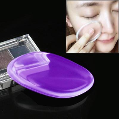 Quadrangle vormige grote schoonheid gezichts make-up transparante Silicone glad poeder crème Puff(Purple) Quadrangle vormige grote schoonheid gezichts make-up transparante Silicone glad poeder crème Puff(Purple)