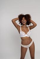 T-shirt BH met beugel - Rachel - Voorgevormde T-shirt bh - Volledige cup bh - thumbnail