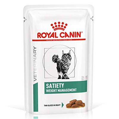 Royal Canin Veterinary Satiety Weight Management natvoer kat (in saus) 4 dozen (48 x 85 g)