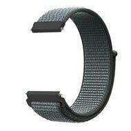 Sport Loop nylon bandje - Donkergrijs / blauw gemêleerd - Samsung Galaxy Watch 6 Classic - 47mm & 43mm Sport Loop nylon bandje - Donkergrijs / blauw gemêleerd - Samsung Galaxy Watch 6 Classic - 47mm & 43mm