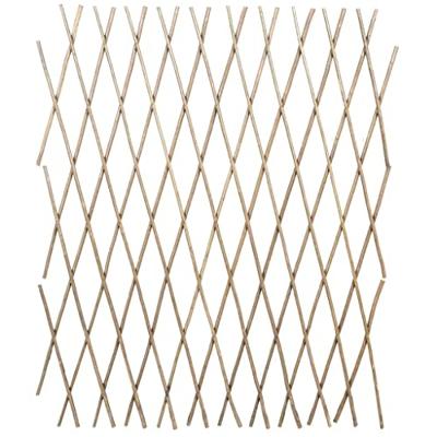 Tuinlatwerk 5 st 180x90 cm wilg