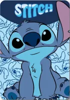 Stitch Happy Fleece deken 100 x 140 cm - thumbnail