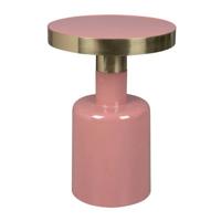 Zuiver Ronde Bijzettafel 'Glam' 36cm, kleur Roze - thumbnail