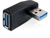 DeLOCK 65341 tussenstuk voor kabels USB 3.0 Zwart - thumbnail