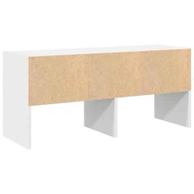 VidaXL Schoenenrek stapelbaar 89,5x30x40 cm wit VidaXL Schoenenrek stapelbaar 89,5x30x40 cm wit