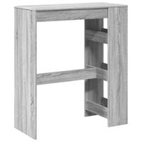 Bartafel met rekken 90x40x103,5 cm bewerkt hout grijs sonoma - thumbnail