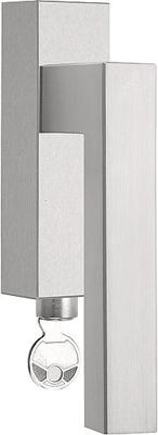 Formani Square LSQ3-DKLOCK draaikiepgarnituur afsluitbaar linksdraaiend - mat RVS