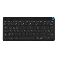 JLab Go Wireless Keyboard - Klein Bluetooth-toetsenbord met 2,4 G USB-connectiviteit, stil draagbaar toetsenbord voor meerdere apparaten voor iPad/iPad Mini/Tablet/PC/Laptop/Android/Apple Mac, plat - thumbnail