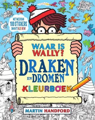 WPG Uitgevers Waar is wally? draken en dromen kleurboek