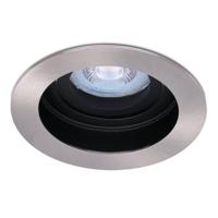 Set van 3 Mesa LED inbouwspots - GU10 4 Watt 345 Lumen - 6500K Daglicht wit - Dimbaar - verzonken - Rond - Kantelbaar - IP20 Voor binnen - RVS - thumbnail