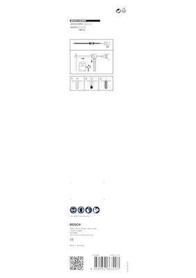 Bosch Accessoires EXPERT SDS CLEAN max-8X boor 22 x 400 x 650 - 2608901788 Bosch Accessoires EXPERT SDS CLEAN max-8X boor 22 x 400 x 650 - 2608901788