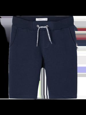 Name it zomer short jongens - donker blauw - lang - NkmHonk